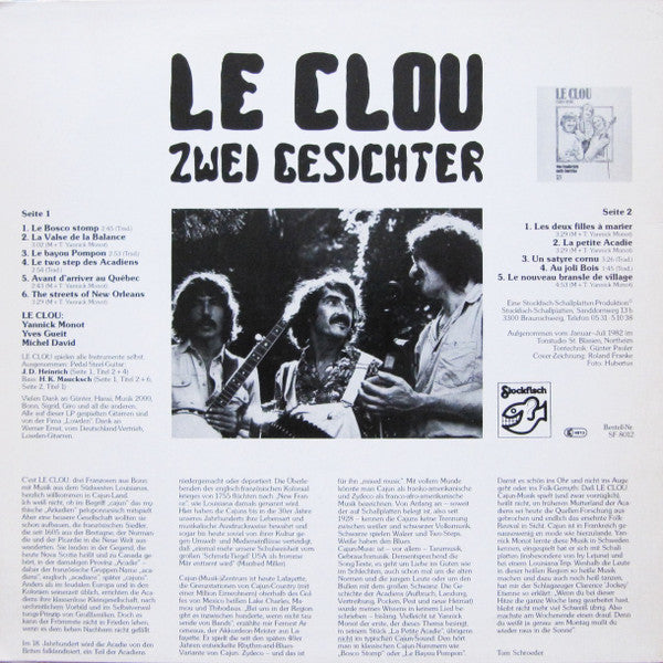 Le Clou : Zwei Gesichter (LP, Album)