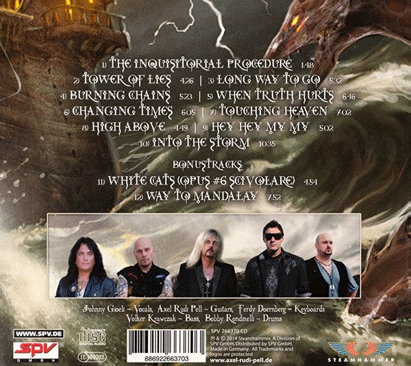 Axel Rudi Pell : Into The Storm (CD, Album, Ltd, Dig)