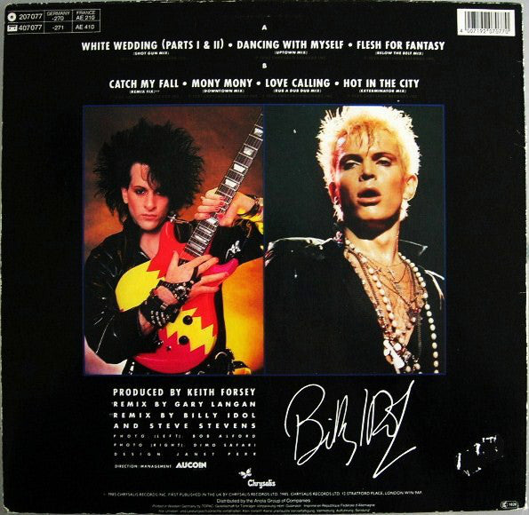 Billy Idol : Vital Idol (LP, Comp)