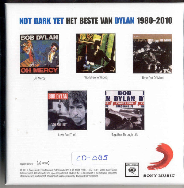 Bob Dylan : Not Dark Yet Het Beste van Dylan 1980-2010 (5xCD, Comp + Box, Comp)