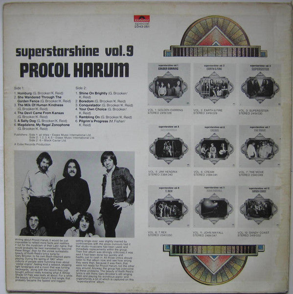 Procol Harum : Superstarshine Vol. 9 (LP, Comp, RE)