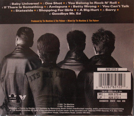Tin Machine : Tin Machine II (CD, Album)