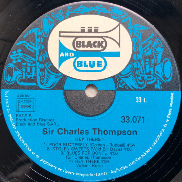 Sir Charles Thompson : Hey There ! (LP, Album)