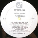 George Barnes : Plays So Good (LP)