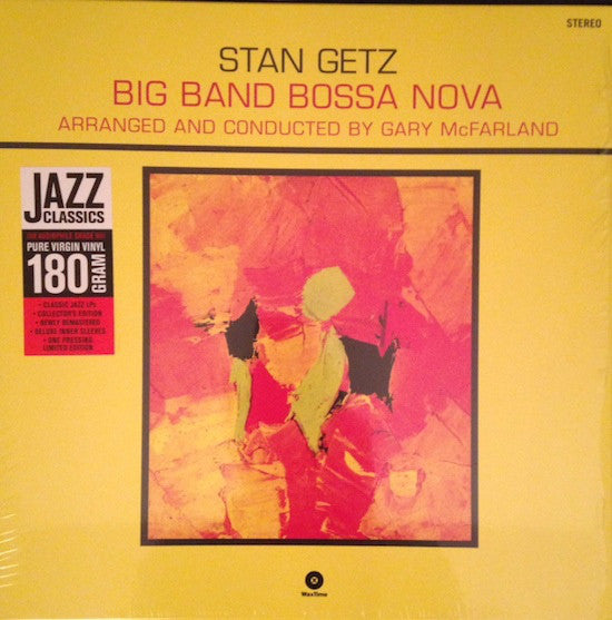 Stan Getz : Big Band Bossa Nova (LP, Album, RE, 180)