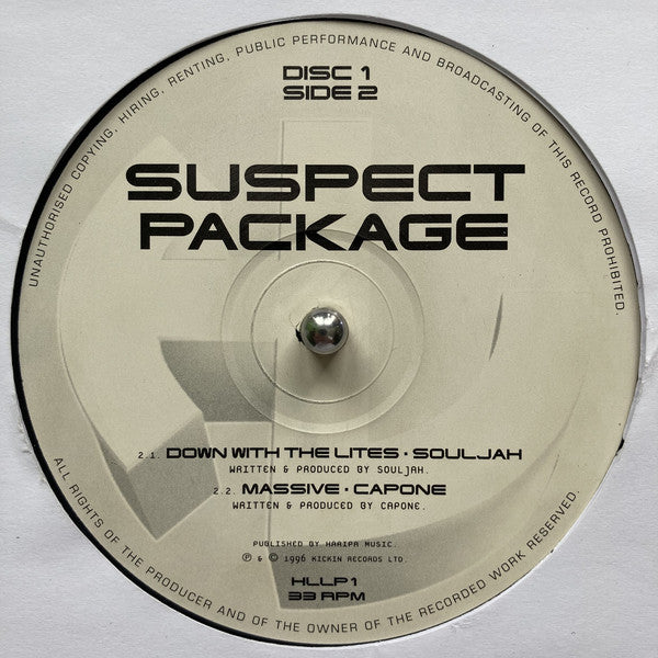 Various : Suspect Package (3xLP, Comp)