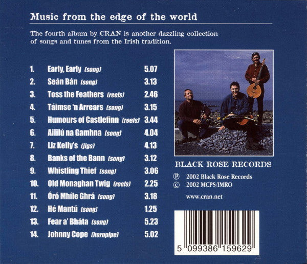 Cran (2) : Music From The Edge Of The World - Songs And Tunes From The Irish Tradition (CD, Album)