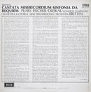 Benjamin Britten, Peter Pears, Dietrich Fischer-Dieskau, The London Symphony Orchestra & London Symphony Chorus, New Philharmonia Orchestra : Cantata Misericordium / Sinfonia Da Requiem (LP)