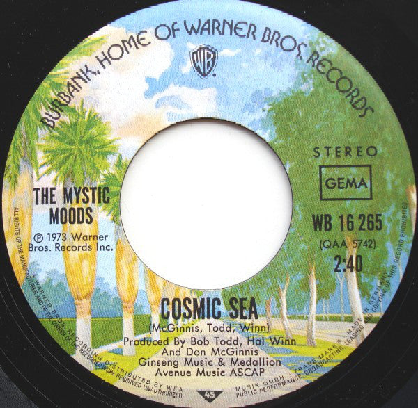 The Mystic Moods Orchestra : Cosmic Sea (7", Single)