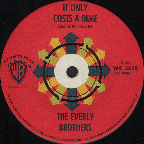 Everly Brothers : The Price Of Love (7", Single)