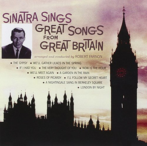 Frank Sinatra : Sinatra Sings Great Songs From Great Britain (CD, Album, RE)