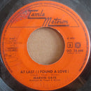 Marvin Gaye : Chained / At Last (I Found A Love) (7", Single)
