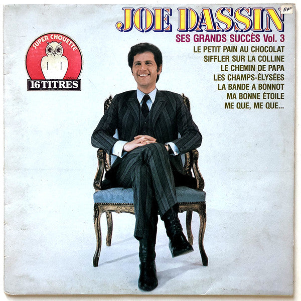 Joe Dassin : Ses Grands Succès Vol. 3 (LP, Comp)