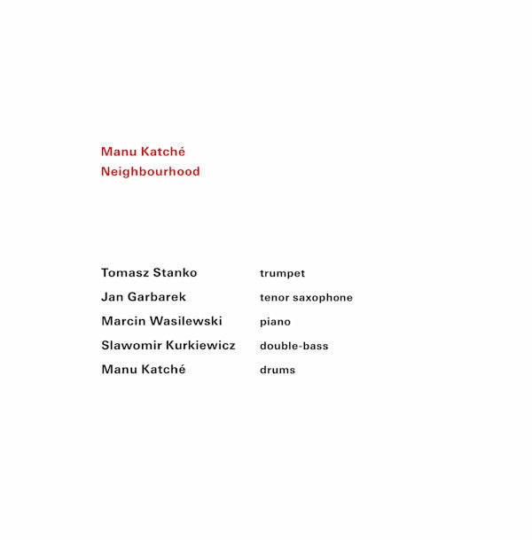 Manu Katché : Neighbourhood (CD, Album)