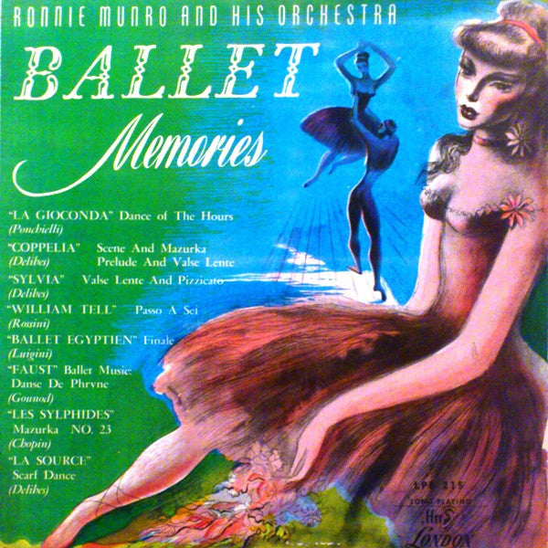 Ronnie Munro & His Orchestra : Ballet Memories (10")