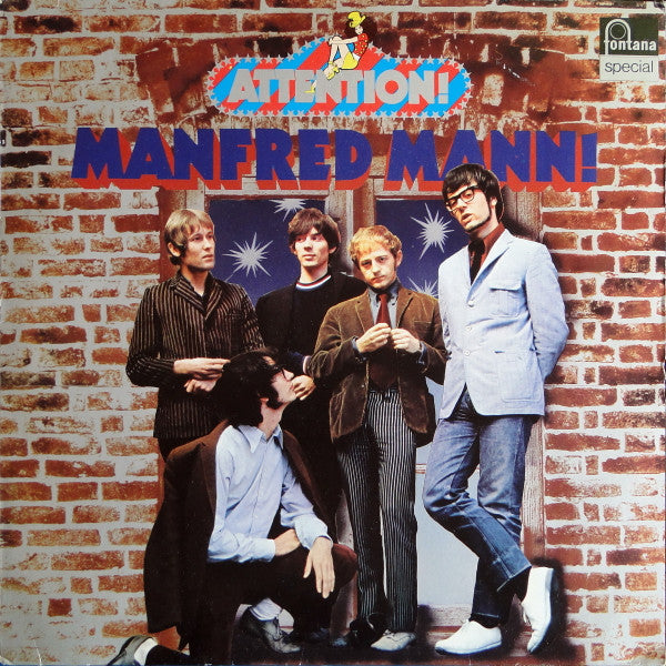 Manfred Mann : Attention! Manfred Mann! (LP, Comp)