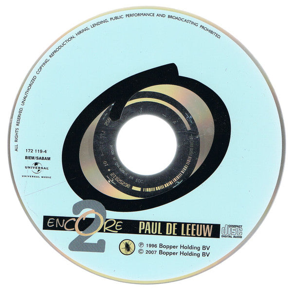 Paul de Leeuw : Encore (2xCD, Album, RE)