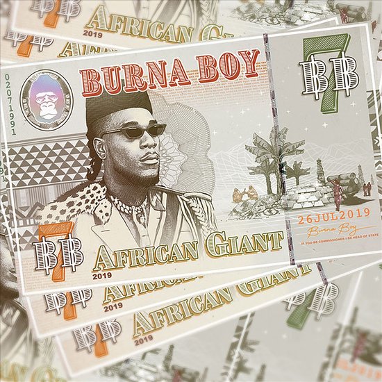 Burna Boy - Burna Boy - African Giant  (LP) - Discords.nl