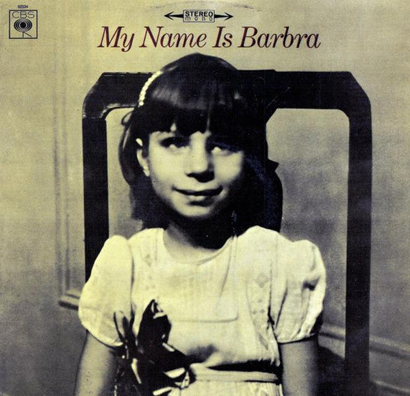 Barbra Streisand : My Name Is Barbra (LP, Album)