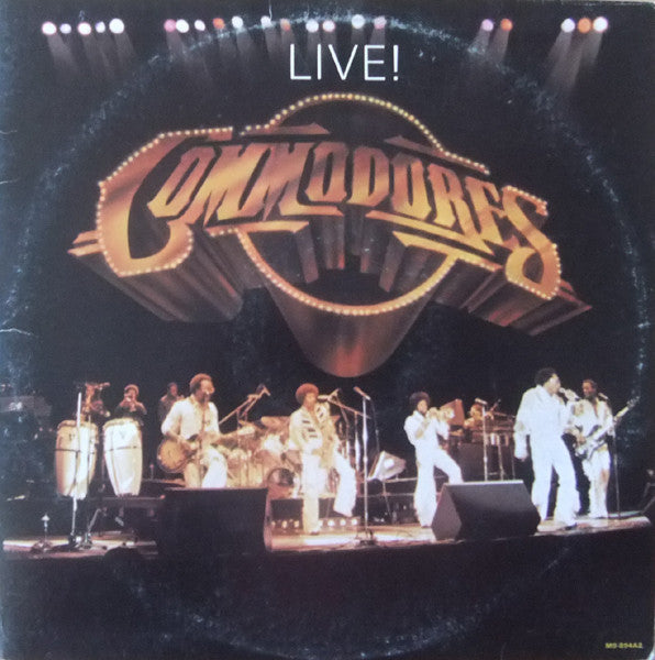 Commodores : Live! (2xLP, Album, Gat)
