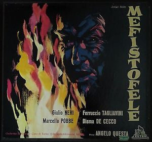 Arrigo Boito : Mefistofele (Box, Album + 3xLP)