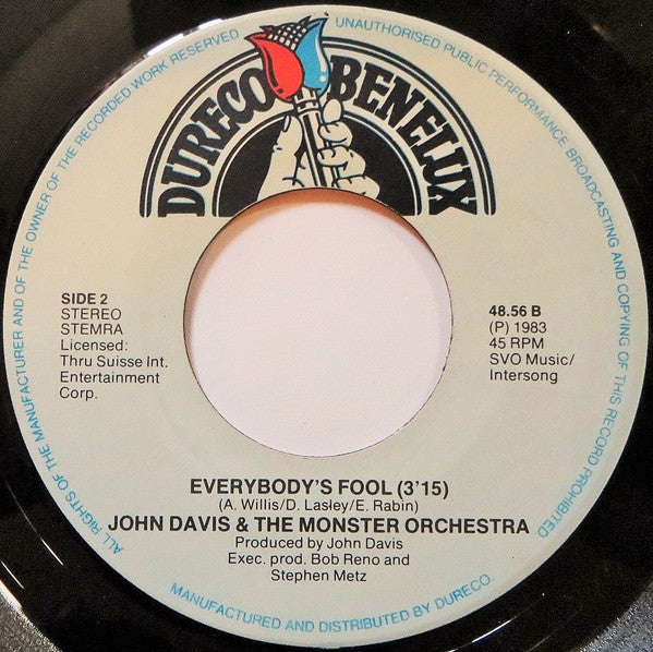 John Davis & The Monster Orchestra : Theme From Dynasty (7", Single)