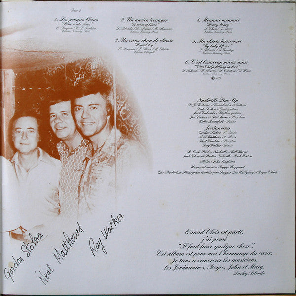 Lucky Blondo : To Elvis From Nashville (LP, Album)