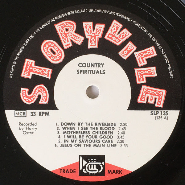 Various : Country Spirituals (LP, Comp)