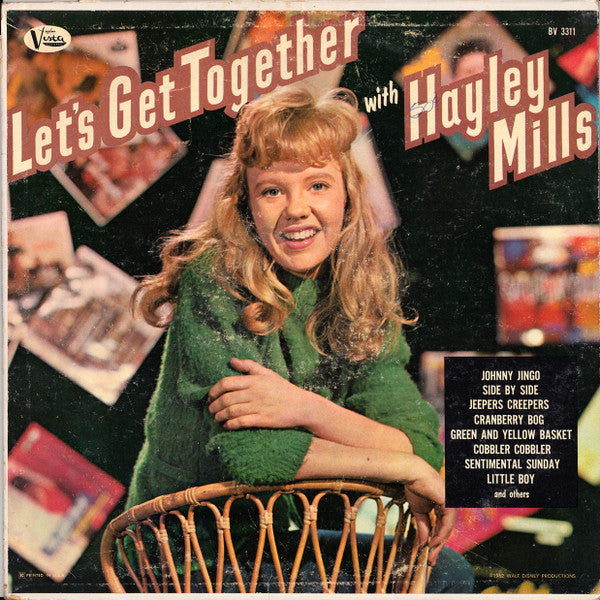 Hayley Mills : Let's Get Together With Hayley Mills (LP, Album, Mono)