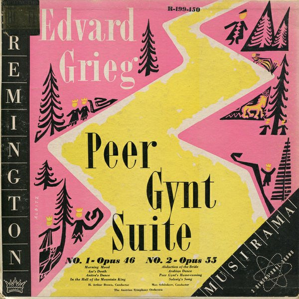 Edvard Grieg : Peer Gynt Suite (LP, Mono)