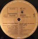 Johann Sebastian Bach : Kantaten (LP, Album, Quad, gat)