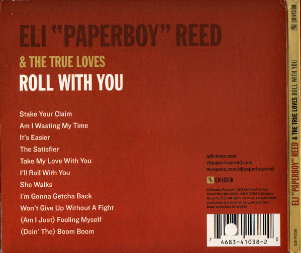 Eli "Paperboy" Reed & The True Loves : Roll With You (CD, Album, Dig)