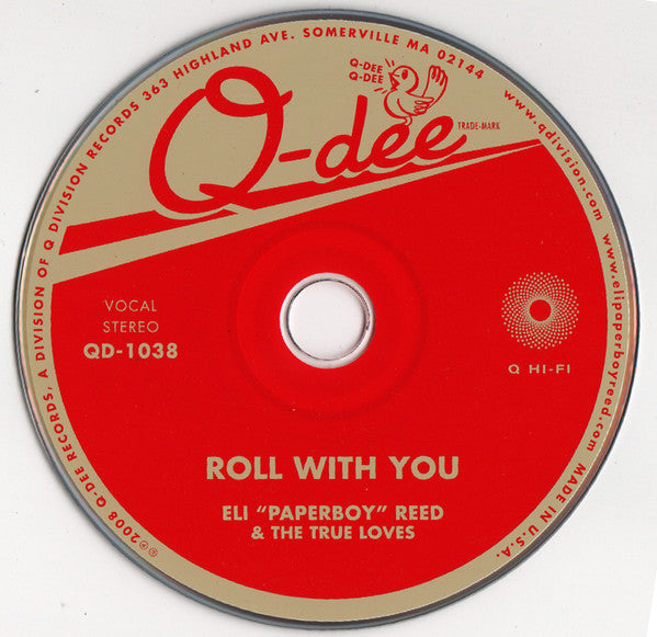 Eli "Paperboy" Reed & The True Loves : Roll With You (CD, Album, Dig)