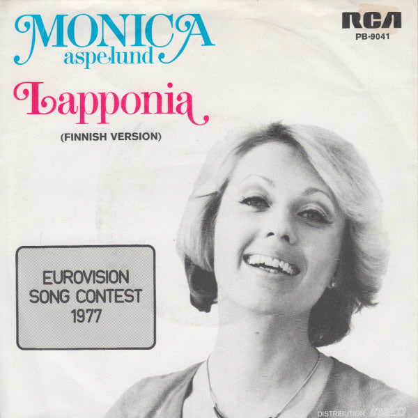 Monica Aspelund : Lapponia (Finnish Version) (7", Single)