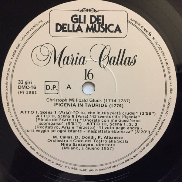 Maria Callas : La Divina Vol. 4 - Medea / Ifigenia In Tauride (2xLP, Comp, Liv)