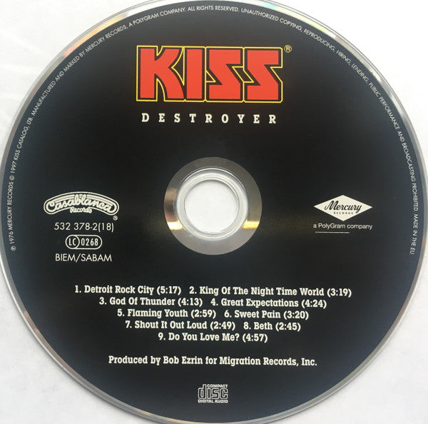 Kiss - Destroyer (CD Tweedehands) - Discords.nl