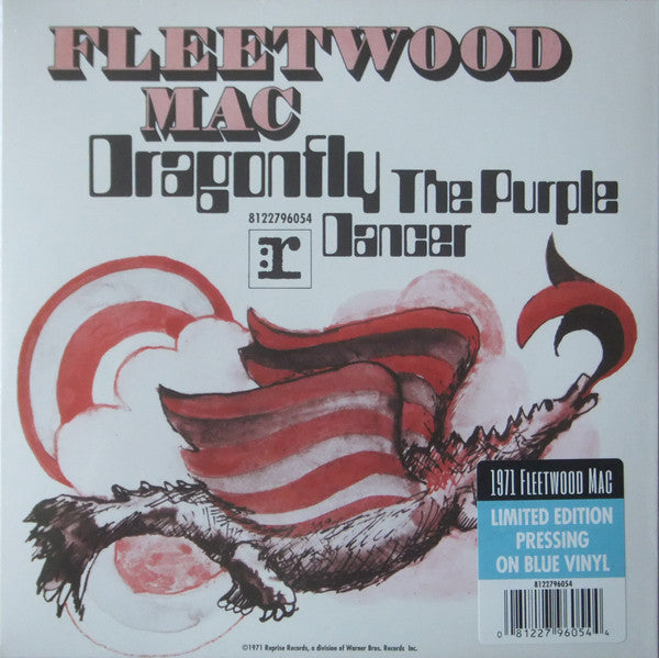 Fleetwood Mac : Dragonfly (7", Single, Ltd, Blu)