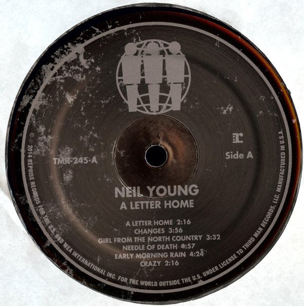 Neil Young : A Letter Home (LP, Album, Mono)