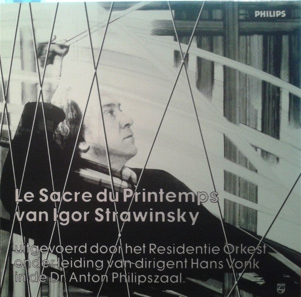Igor Stravinsky Played By Residentie Orkest Conducted By Hans Vonk : Le Sacre Du Printemps (LP, Promo)