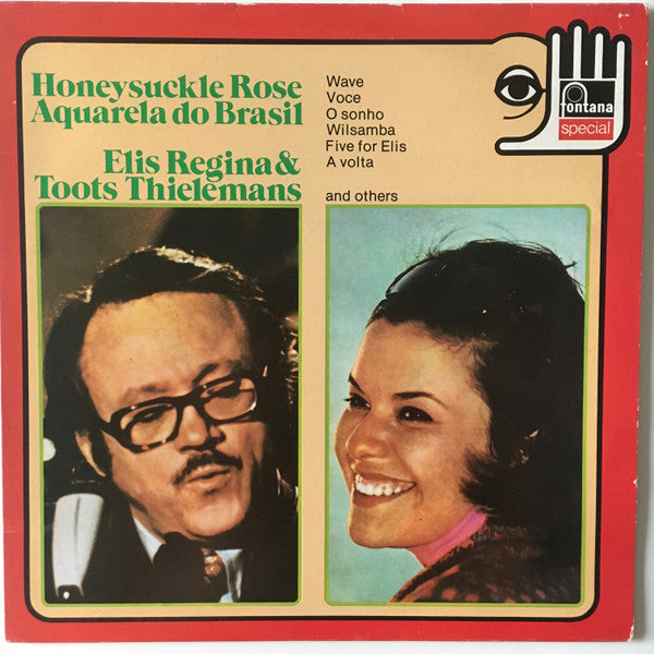 Elis Regina & Toots Thielemans : Honeysuckle Rose / Aquarela Do Brasil (LP, Album, RE)