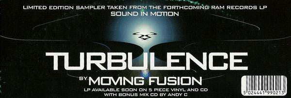 Moving Fusion : Turbulence (12", S/Sided, Ltd, Smplr)