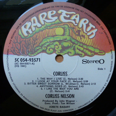 Corliss* : Corliss (LP, Album)