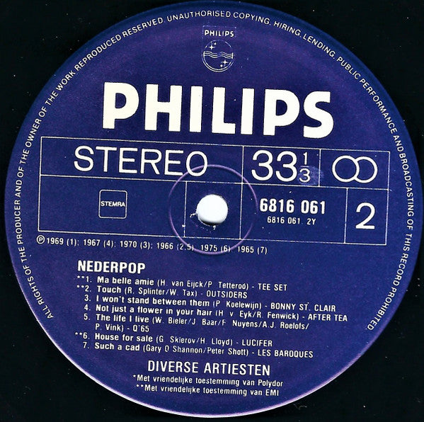 Various : Nederpop (2xLP, Comp)