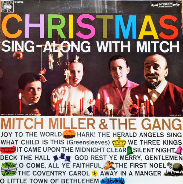 Mitch Miller & The Gang* : Christmas Sing-Along With Mitch (LP, Album)