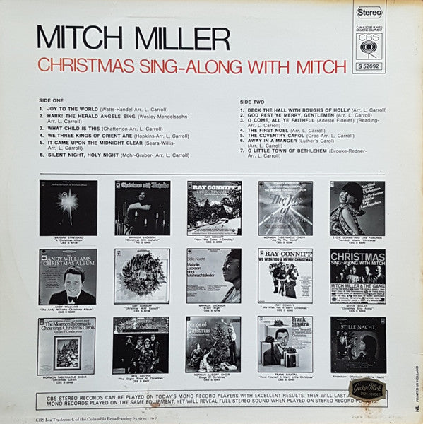 Mitch Miller & The Gang* : Christmas Sing-Along With Mitch (LP, Album)