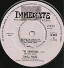 Small Faces : The Universal (7", Single, Mono, Whi)
