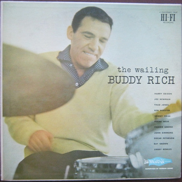Buddy Rich : The Wailing Buddy Rich (LP, Album, Mono)