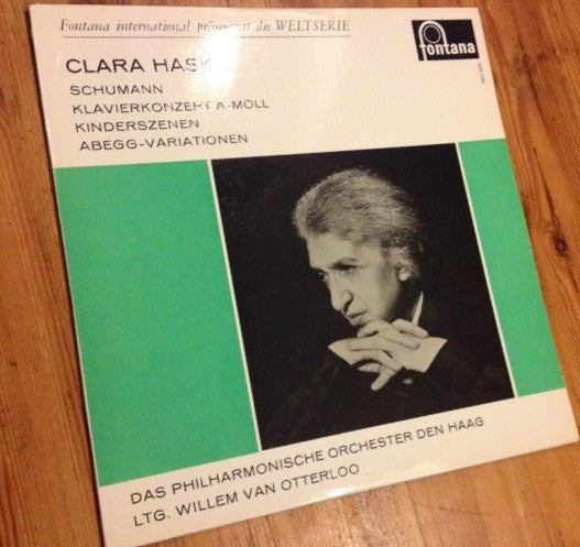 Robert Schumann - Clara Haskil, Willem Van Otterloo, The Hague Philharmonic : Klavierkonzert A-Moll, Kinderszenen, Abegg-Variationen (LP, Comp, Mono)