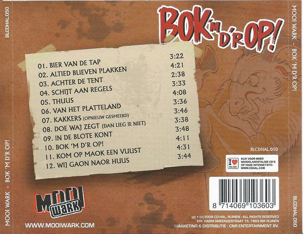 Mooi Wark : Bok 'M D'r Op (CD, Album)
