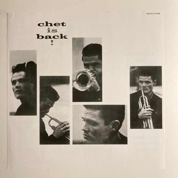 Chet Baker Sextet : Chet Is Back! (LP, Album, RE, 180)